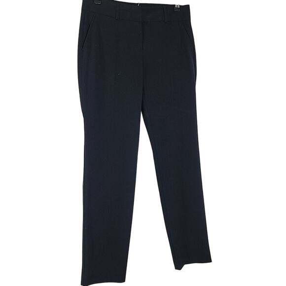 Michael Michael Kors Black Dress Pants Women’s Size 4 Flat Front Stretch Work - Picture 2 of 7